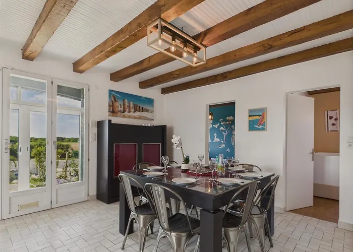 Дом отдыха Maison Pour 2 Adultes Et 2 Enfants Avec Jardin